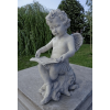 Aniołek z książką – dekoracyjna figura H 40 cm