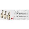 Dysza pojedyńcza Ø 16 mm G 1˝-GZ niklowana