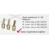 Dysza pojedyńcza Ø 6 mm G 1/2˝-GW niklowana
