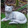 Figurka kota leżącego 18 cm – dekoracja do ogrodu