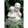 Figurka rodzeństwa z książką 29 cm – ozdoba ogrodowa