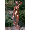 Rzeźba nagiej kobiety w pozie – dekoracja ogrodowa H 80 cm