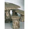 Taboret kamienny do parków miejskich 36 34 cm h 40 cm