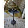 Żeliwne poidełko z koszyczkiem dla ptaków 82 cm
